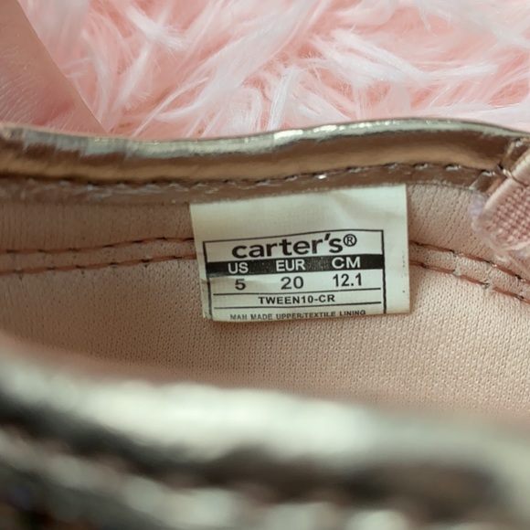 Carter’s Sparkle Shoes - size 5 - GUC - Picture 4 of 4